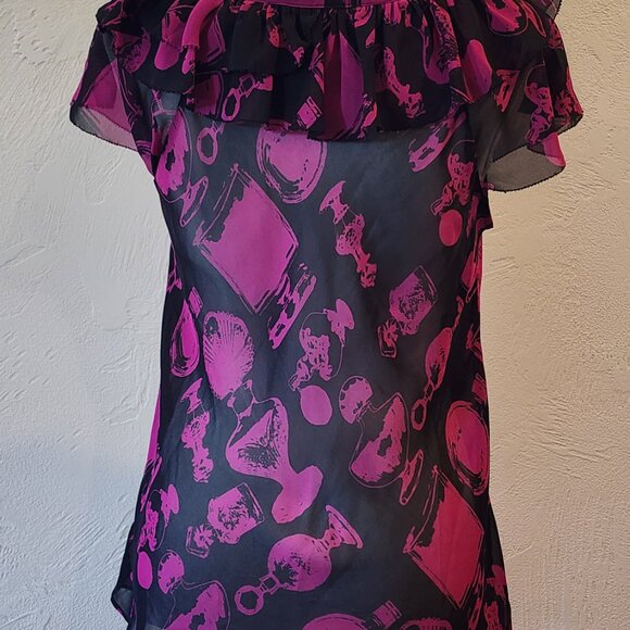 She Said Sheer Blouse - Picture 5 of 7